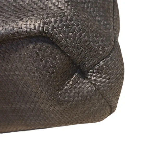 Kate Spade Black Raffia Tote - Picture 5 of 9